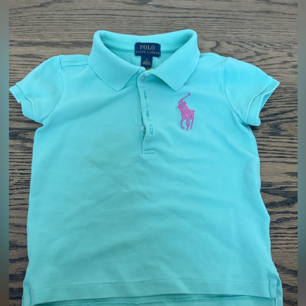 Polo by Ralph Lauren Kids Turquoise Polo Shirt